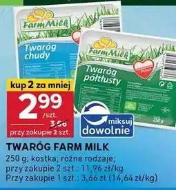 Stokrotka Twaróg kostka różne rodzaje Farm Milk oferta