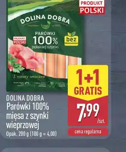 ALDI Parówki 100% mięsa z szynki wieprzowej oferta