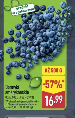 ALDI Borówki amerykańskie oferta