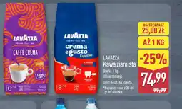 ALDI Kawa ziarnista LAVAZZA oferta