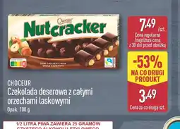 ALDI CHOCEUR Czekolada deserowa z całymi orzechami laskowymi oferta
