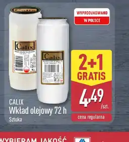 ALDI CALIX Wkład olejowy 72 h oferta