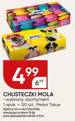 Chata Polska Chusteczki mola metsa tissue oferta