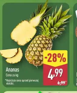 ALDI Ananas oferta