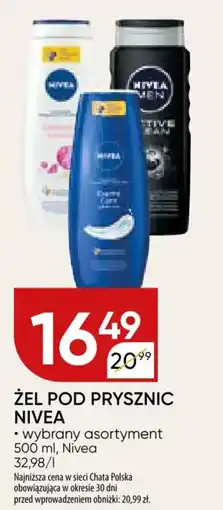 Chata Polska Żel pod prysznic nivea oferta