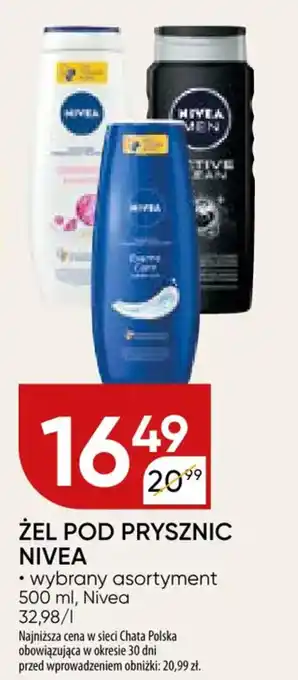 Chata Polska Żel pod prysznic nivea oferta