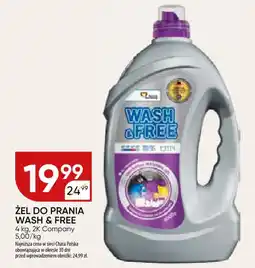 Chata Polska Żel do prania wash & free 2k company oferta