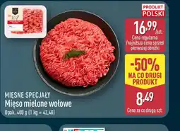 ALDI Mięso mielone wołowe oferta