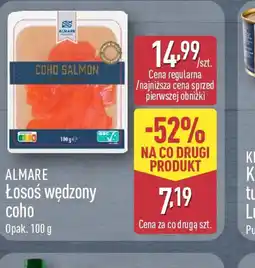 ALDI ALMARE Losoś wędzony coho oferta