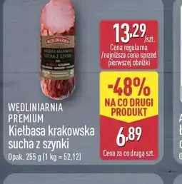 ALDI Kiełbasa krakowska sucha z szynki oferta