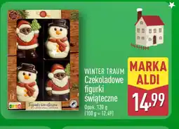ALDI WINTER TRAUM Czekoladowe figurki świąteczne oferta