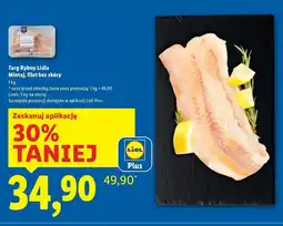 Lidl Mintaj filet bez skóry Targ Rybny Lidla oferta
