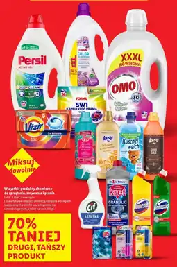 Lidl Produkty chemiczne do sprzątania, prania, zmywania oferta