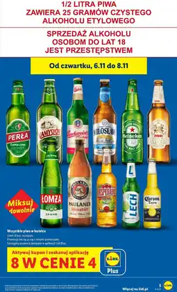 Lidl Piwo Lech Free Limonka Z Miętą oferta