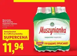 Lidl Woda niegazowana Muszynianka oferta
