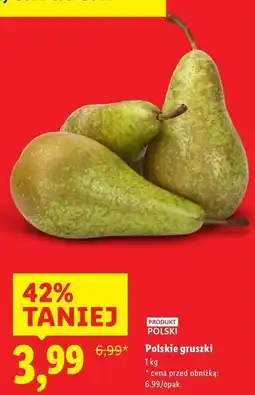 Lidl Gruszka polska oferta