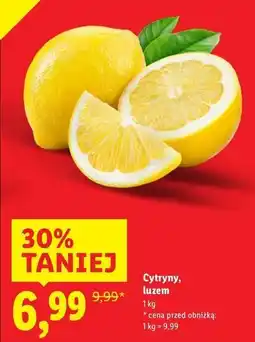 Lidl Cytryny oferta
