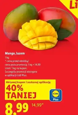 Lidl Mango oferta