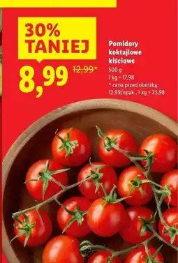 Lidl Pomidory koktajlowe oferta
