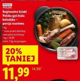 Lidl Gęś biała kołudzka Regionalne Szlaki oferta