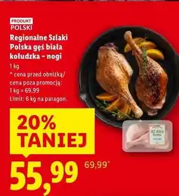 Lidl Noga z gęsi kołudzkiej Regionalne Szlaki oferta