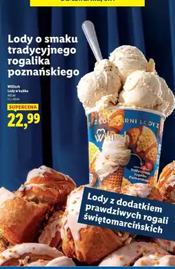 Lidl Lody tradycyjny poznański rogal Willisch oferta