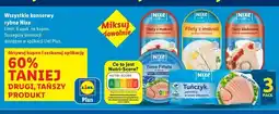 Lidl Tuńczyk jednolity w sosie własnym Nixe oferta