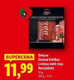 Lidl Zestaw kiełbas z mięsa świń rasy iberyjskiej Deluxe (Schwarz) oferta