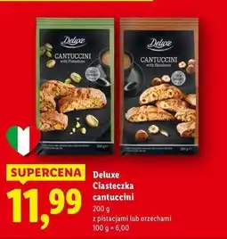 Lidl Ciastka cantuccini z orzechami Deluxe (Schwarz) oferta