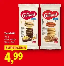 Lidl Ciastka tartalette szarlotka Dr Gerard oferta