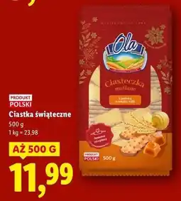 Lidl Ciastka maślane Ola oferta
