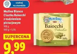 Lidl Ciastka baiocchi pistacjowe Mulino Bianco oferta