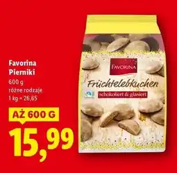 Lidl Mieszanka pierniczków z czekolada i lukrem Favorina oferta