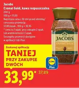Lidl Kawa Jacobs Cronat Gold oferta