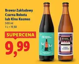 Lidl Piwo kino kosmos Browar Zakładowy oferta