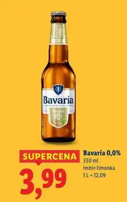 Lidl Piwo Bavaria 0.0% Ginger & Lime oferta