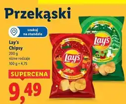 Lidl Chipsy ser z żurawiną Lay's oferta