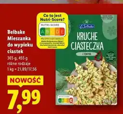 Lidl Kruche ciasteczka z foremką Belbake oferta