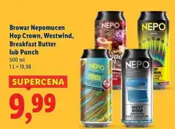 Lidl Piwo punch Nepomucen oferta