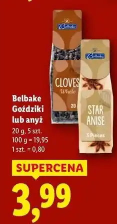 Lidl Anyż gwiazdki Belbake oferta