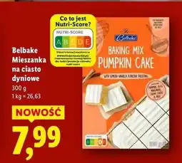 Lidl Mieszanka do ciasta dyniowego Belbake oferta