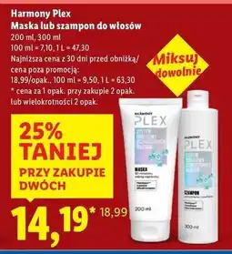 Lidl Szampon do włosów odbudowujący Harmony Plex oferta