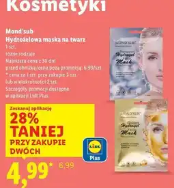 Lidl Maska do twarzy golden Mond'sub oferta