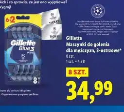 Lidl Maszynka do golenia Gillette Blue 3 Plus oferta