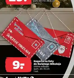 Netto Koperta do św Mikołaja oferta