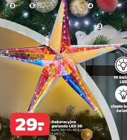 Netto Dekoracyjna gwiazda LED 3D oferta