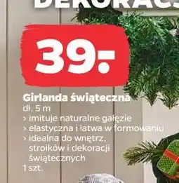 Netto Girlanda świąteczna oferta