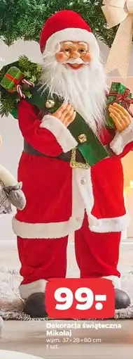 Netto Dekoracja świąteczna mikołaj oferta