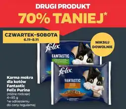 Netto Karma mokra dla kotów Fantastic Felix Purina oferta