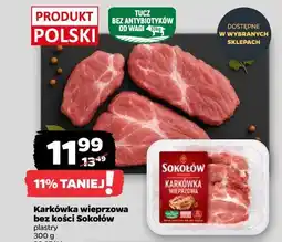 Netto Karkówka wieprzowa bez kości Sokołów oferta